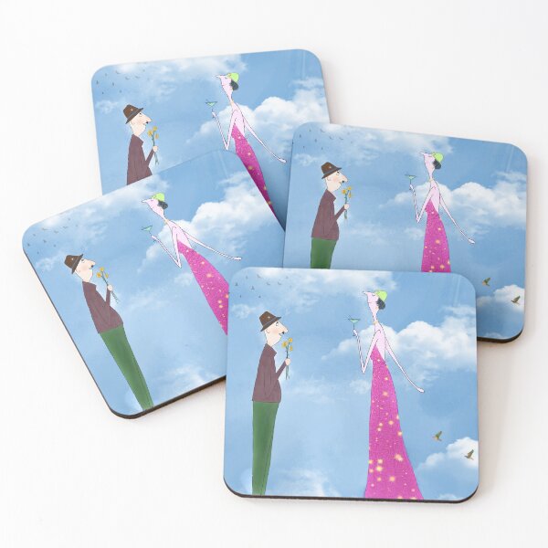Item preview, Sparkling Cocktail Love in the Clouds designed and sold by The Whimsy Nest Art.