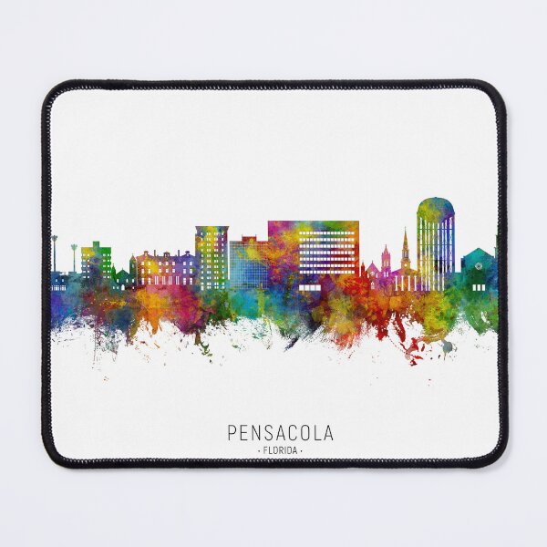 Item preview, Pensacola Florida Skyline designed and sold by ArtPrints.