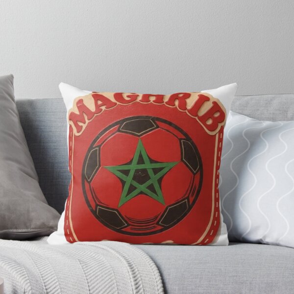 Item preview, Dima Maghrib 2026 Wood Sign Morocco Football Soccer 3D Badge Wall Art Sticker designed and sold by BodaZZ.