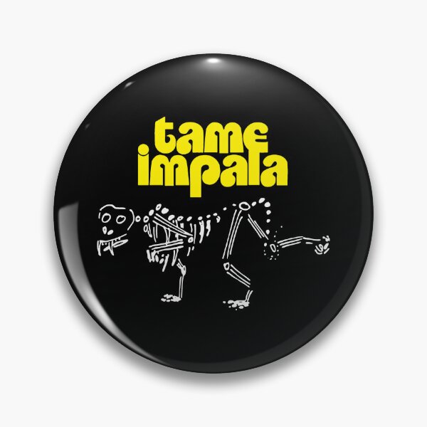 Item preview, Animal White Silhouette Band With Yellow Typography designed and sold by GloomRooms.