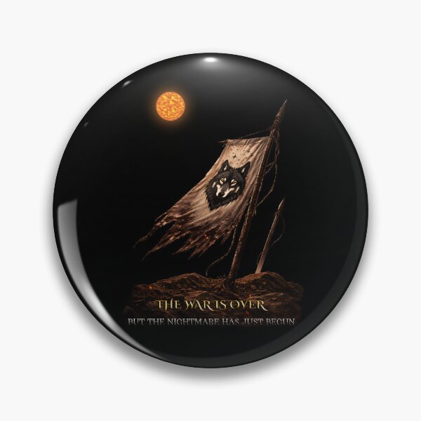 Item preview, Large Wolf Banner Back Print Graphic Tee - The Last Emperor Saga - The War Is Over designed and sold by The Last Emperor Saga - Store.