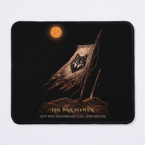 Item preview, Large Wolf Banner Back Print Graphic Tee - The Last Emperor Saga - The War Is Over designed and sold by The Last Emperor Saga - Store.