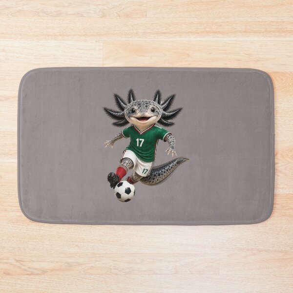 Item preview, Axolotl Soccer Mexico Jersey 17 Cute Football Fan Design designed and sold by MonsoonInkX.