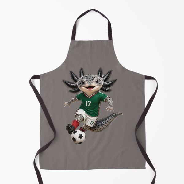 Item preview, Axolotl Soccer Mexico Jersey 17 Cute Football Fan Design designed and sold by MonsoonInkX.