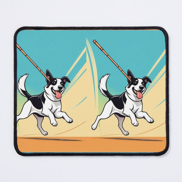 Item preview, Illustration - Running Dog, Playful Spirit and Boundless Energy designed and sold by AnimeShin.