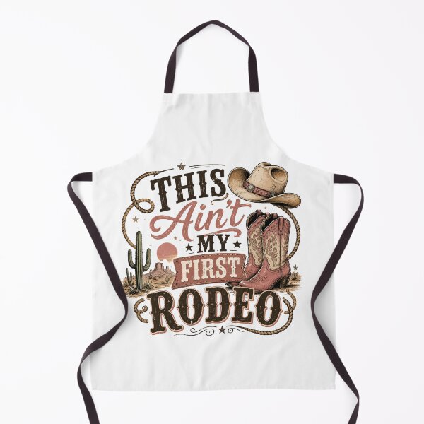 Item preview, This Ain’t My First Rodeo Vintage Cowboy Design – Western Retro Rodeo T-Shirt & Sticker designed and sold by Artimax-Studio.