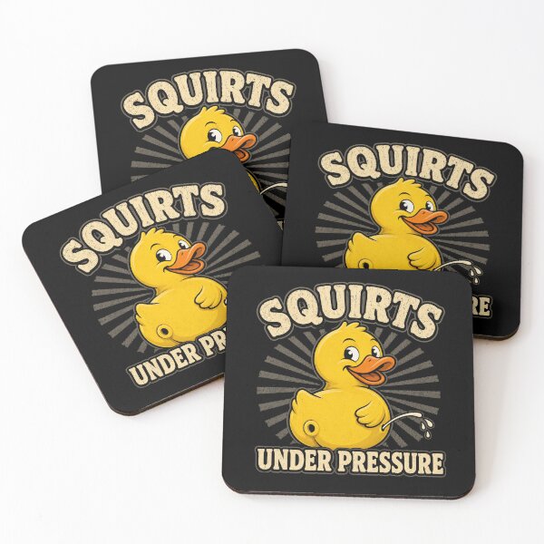 Aperçu de l'œuvre Éjaculation sous pression Canard en caoutchouc drôle Humour de bain créée et vendue par MakmurMpxgo.
