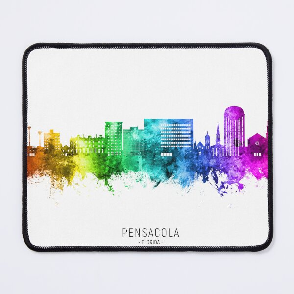 Item preview, Pensacola Florida Skyline designed and sold by ArtPrints.