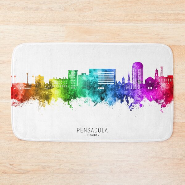 Item preview, Pensacola Florida Skyline designed and sold by ArtPrints.