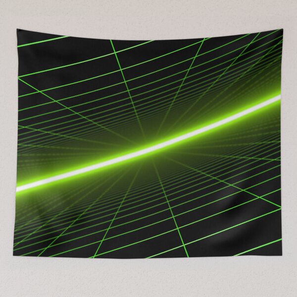 Item preview, Green Horizontal Parallel Planes designed and sold by Electric Shock!! Design.