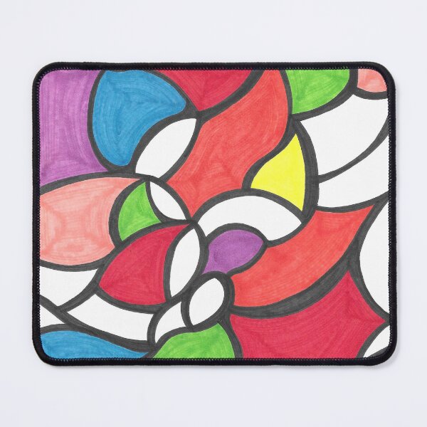 Item preview, Modern multi-coloured abstract print  designed and sold by SweetMorrArt.