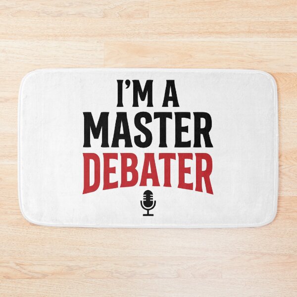 Item preview, Funny Master Debater Speech Club designed and sold by Amir Faysal.