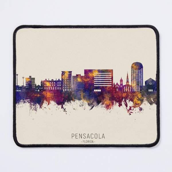 Item preview, Pensacola Florida Skyline designed and sold by ArtPrints.