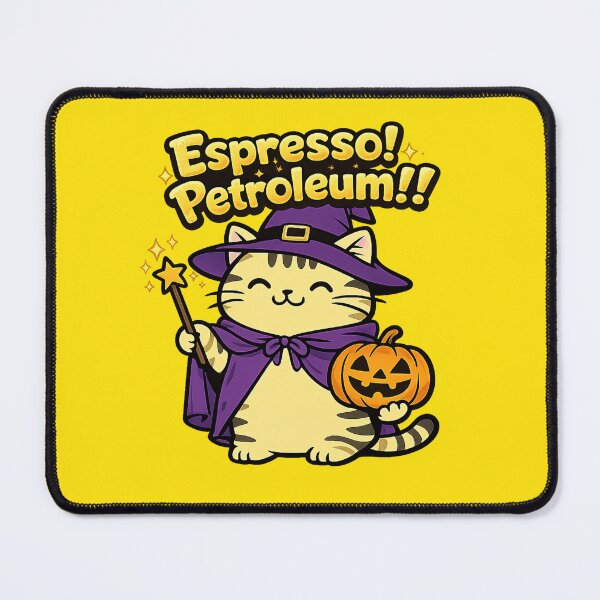 Item preview, Funny Coffee Spell Wizard Cat Espresso Parody designed and sold by Grump and Co.