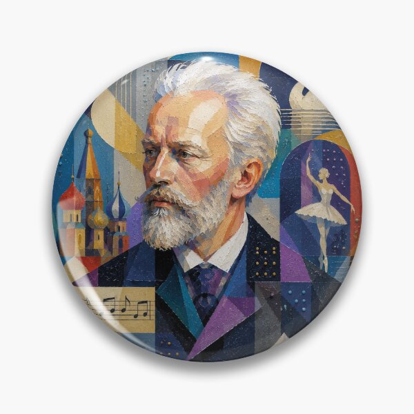 Item preview, Russian composer Pyotr Tchaikovsky painting. designed and sold by GalleryKauffeld.