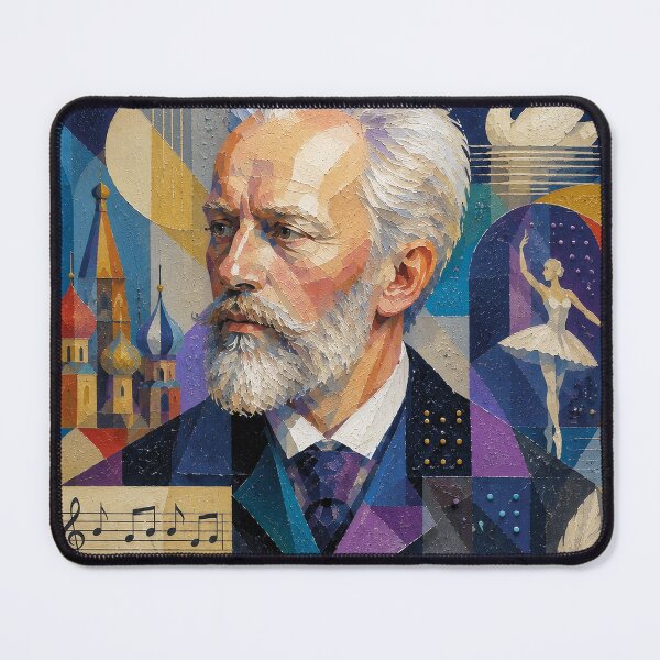 Item preview, Russian composer Pyotr Tchaikovsky painting. designed and sold by GalleryKauffeld.