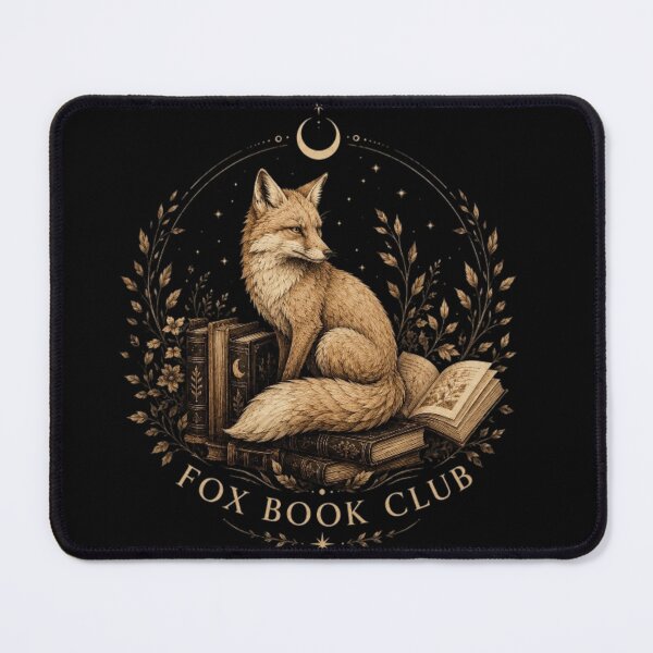 Item preview, Fox Book Club | Cozy Cottagecore Fox Reading Shirt for Book Lovers designed and sold by Moonwoven Studio.