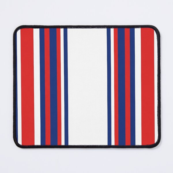 Item preview, Patriotic Red White Blue Vertical Stripes Pattern designed and sold by LinaDesign Store.