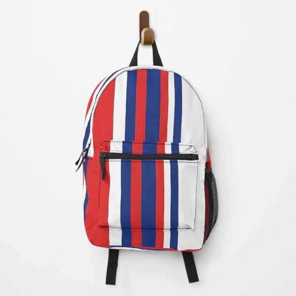 Item preview, Patriotic Red White Blue Vertical Stripes Pattern designed and sold by LinaDesign Store.