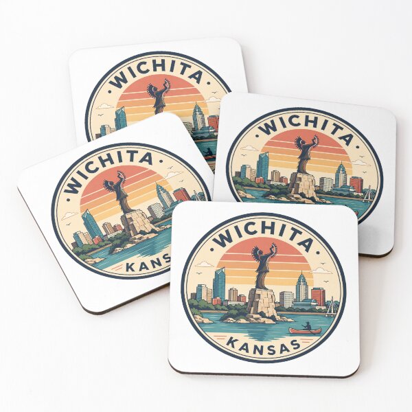 Item preview, Wichita Kansas: Canoe Riverfront, Keeper of the Plains designed and sold by CircinusStore.