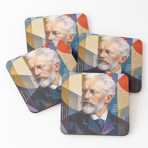 Item preview, Russian composer Pyotr Tchaikovsky painting. designed and sold by GalleryKauffeld.
