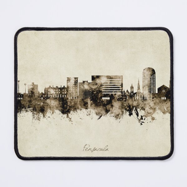 Item preview, Pensacola Florida Skyline designed and sold by ArtPrints.