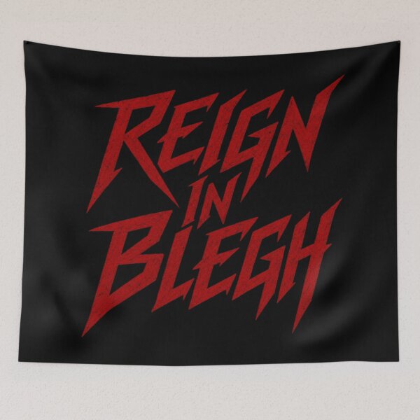 Item preview, Reign in Blegh – Heavy Metal Breakdown Typography designed and sold by onlin3boutiqu3.