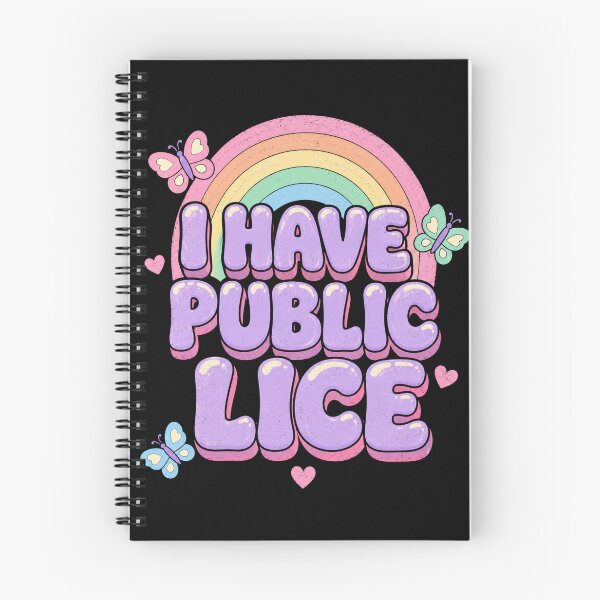 Item preview, I Have Public Lice Funny Pastel Rainbow Meme designed and sold by MakmurMpxgo.