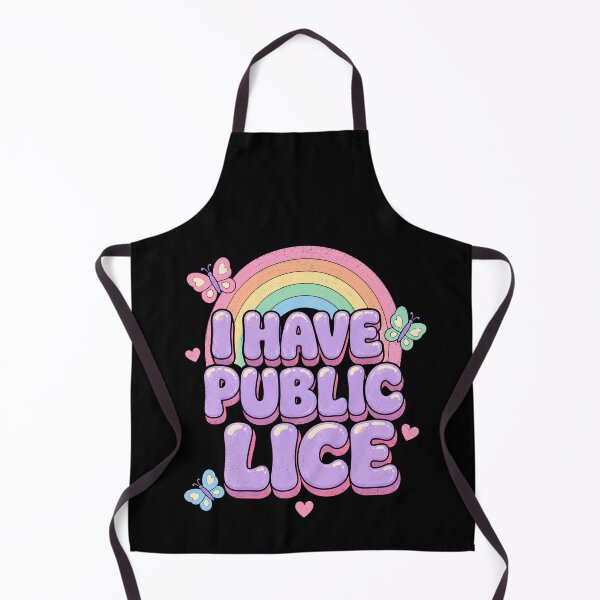 Item preview, I Have Public Lice Funny Pastel Rainbow Meme designed and sold by MakmurMpxgo.