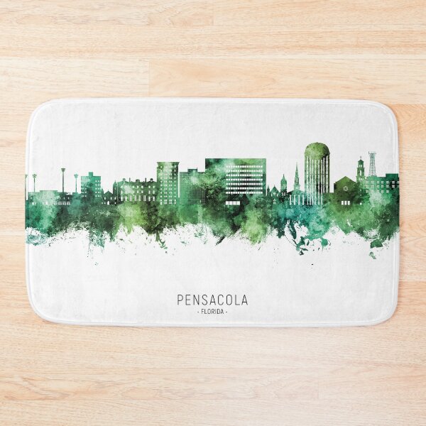 Item preview, Pensacola Florida Skyline designed and sold by ArtPrints.
