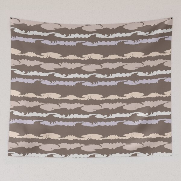 Item preview, Pastel Abstract Stripes on Taupe  designed and sold by JaygiesDesign.
