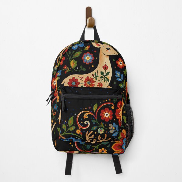 Item preview, Polish Folk Art Deer Floral Design designed and sold by Gomqes.
