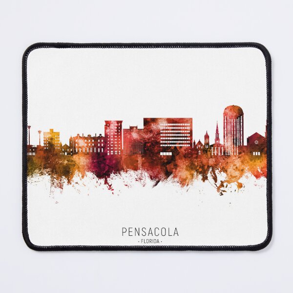 Item preview, Pensacola Florida Skyline designed and sold by ArtPrints.