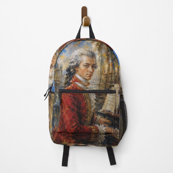 Item preview, Wolfgang Mozart, Austrian composer painting. designed and sold by GalleryKauffeld.