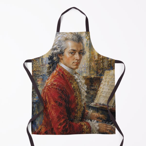 Item preview, Wolfgang Mozart, Austrian composer painting. designed and sold by GalleryKauffeld.