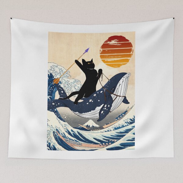 Item preview, If Poseidon Was A Black Cat designed and sold by PurrfectHome.