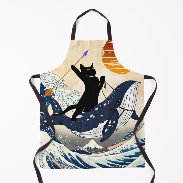 Aperçu de l'œuvre Et si Poséidon était un chat noir ? créée et vendue par PurrfectHome.