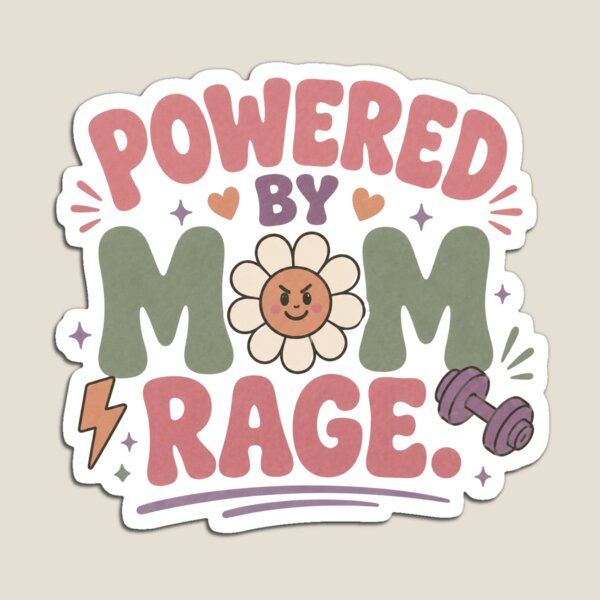 Item preview, Mom Rage designed and sold by NinaBabyWorkout.