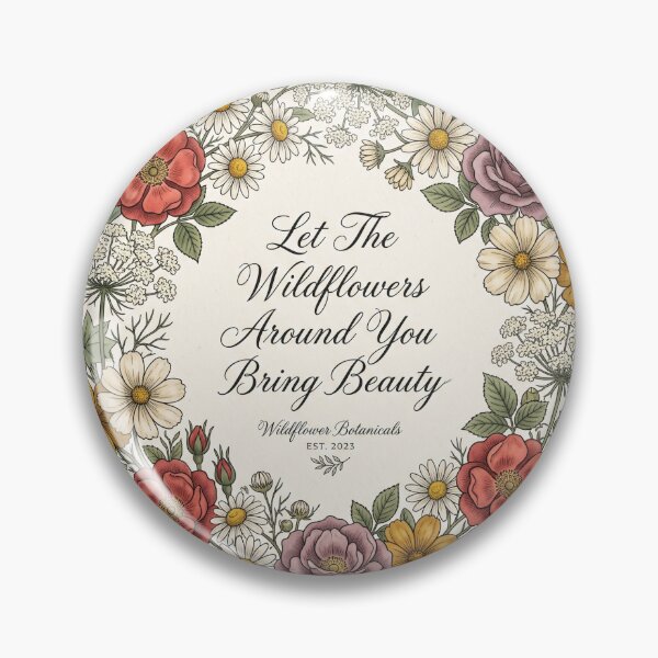 Item preview, Wildflower Wreath Shirt – Vintage Botanical Beauty Quote Watercolor Floral Tee designed and sold by DmaarGroup.