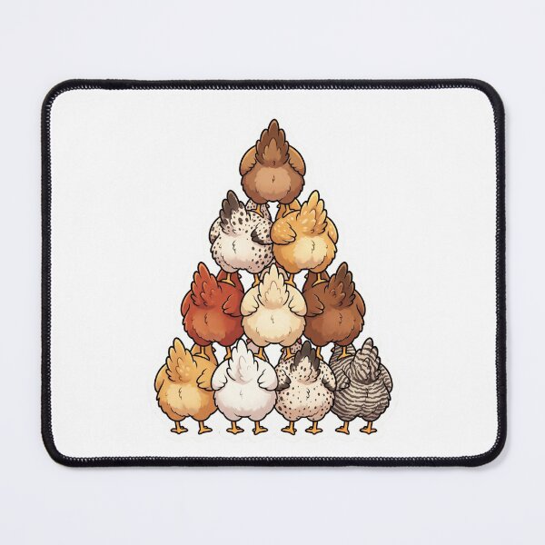 Item preview, Chicken Butts - Funny Backyard Chicken designed and sold by dudelinart.