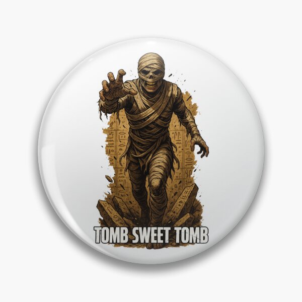 Item preview, Tomb Sweet Tomb, Mummy Vintage Horror Movie designed and sold by CryptReel.