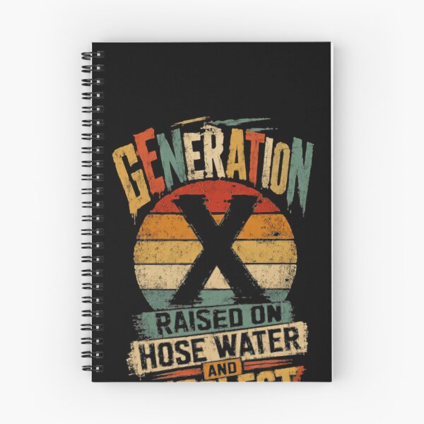Item preview, Generation X Raised On Hose Water And Neglect Funny Gen X Sarcastic Childhood designed and sold by HumansStuck12.