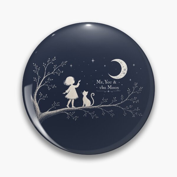Item preview, Me, You & The Moon – Moonlit Friendship designed and sold by lbl-shop.