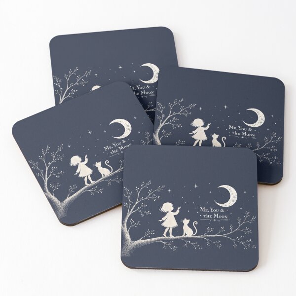 Item preview, Me, You & The Moon – Moonlit Friendship designed and sold by lbl-shop.