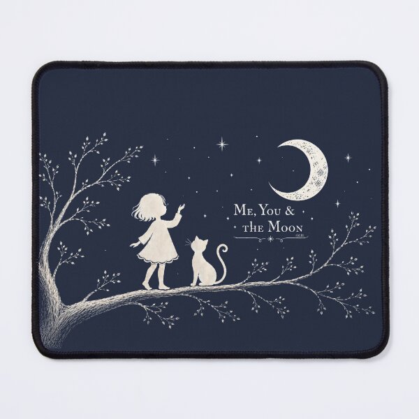 Item preview, Me, You & The Moon – Moonlit Friendship designed and sold by lbl-shop.