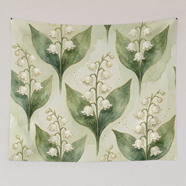 Aperçu de l'œuvre Muguet de la vallée créée et vendue par GraphicsClub.