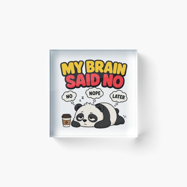 Item preview, Tired Panda Burnout Coffee Gift designed and sold by Gentlestate.