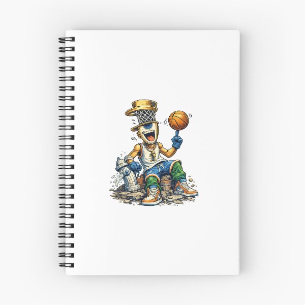 Item preview, Street Hoops Cartoon Basketball Art ⭐ designed and sold by GOATLEGACY.