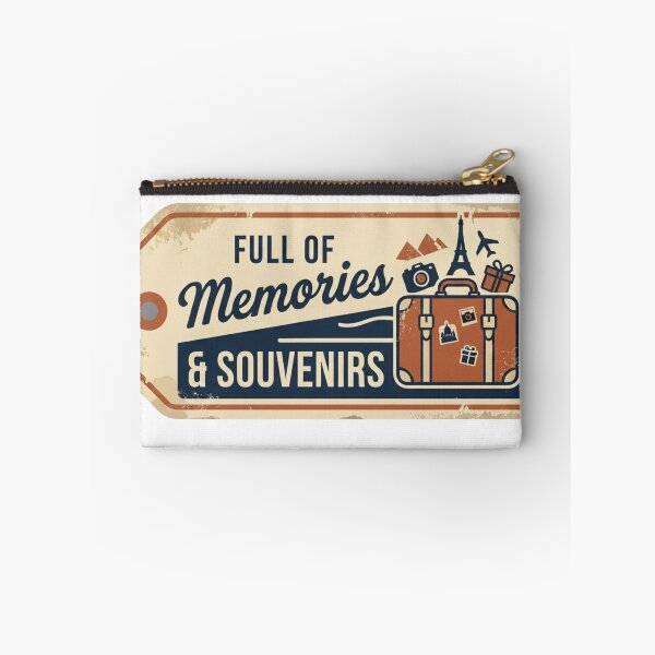 Item preview, Retro Full of Memories and Souvenirs Travel Sticker designed and sold by asumintjapan1.