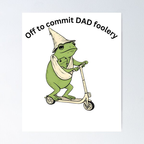 Item preview, Off to Commit Dad Foolery designed and sold by moonboiuwu.